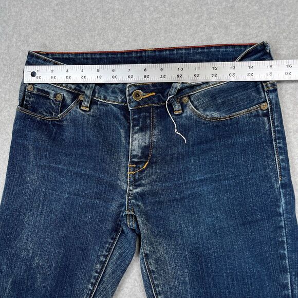 Raleigh Denim Workshop Jeans Womens 28 (30 x 34) White Oak Cone Straight 162/200 - Picture 3 of 13